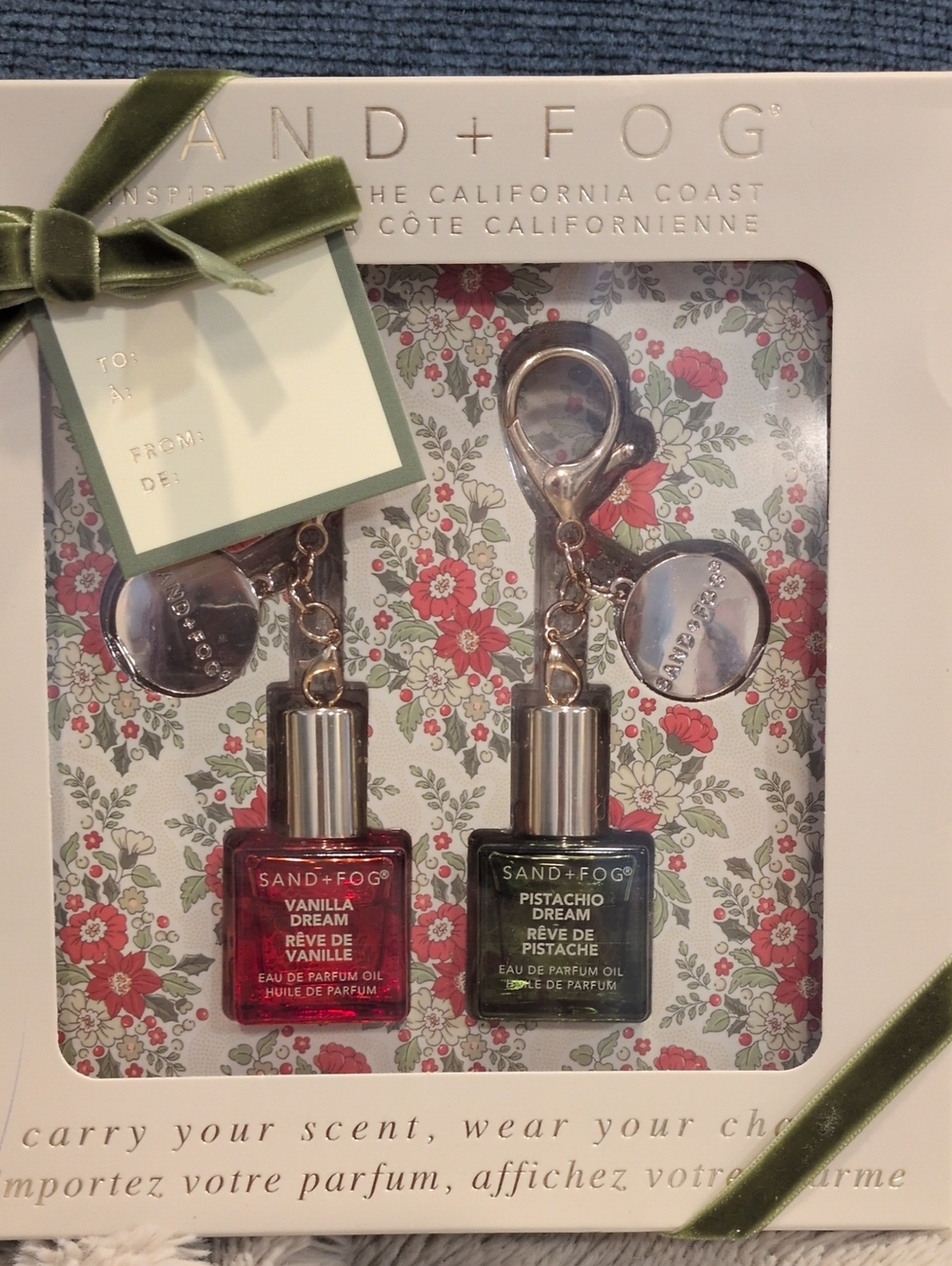 Sand And Fog Charm Set - Vanilla Dream And Pistachio Dream